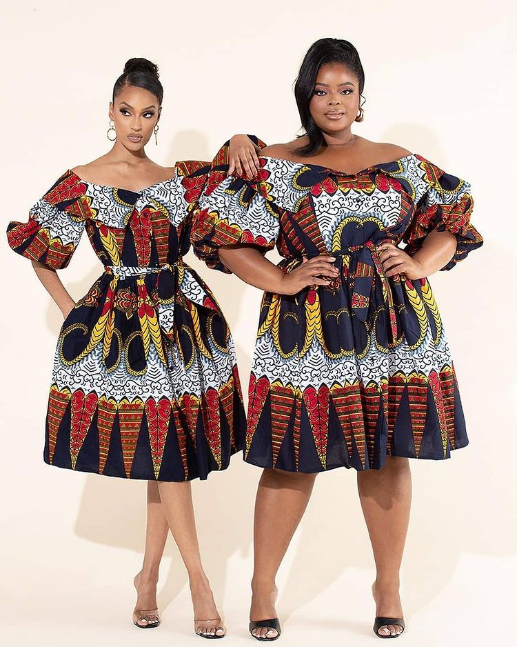 crazy ankara short gown styles for ladies 