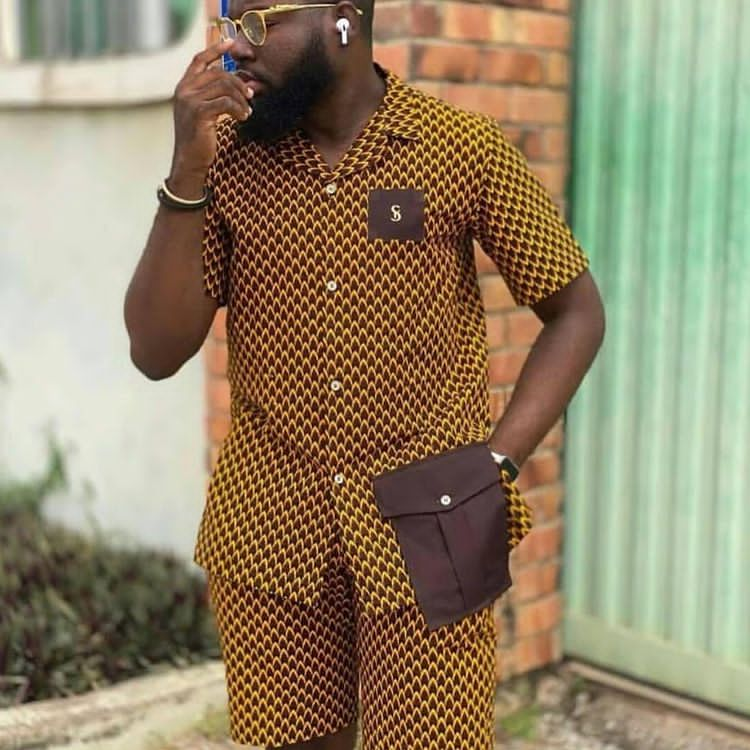 Native ankara styles for male in nigeria 2024