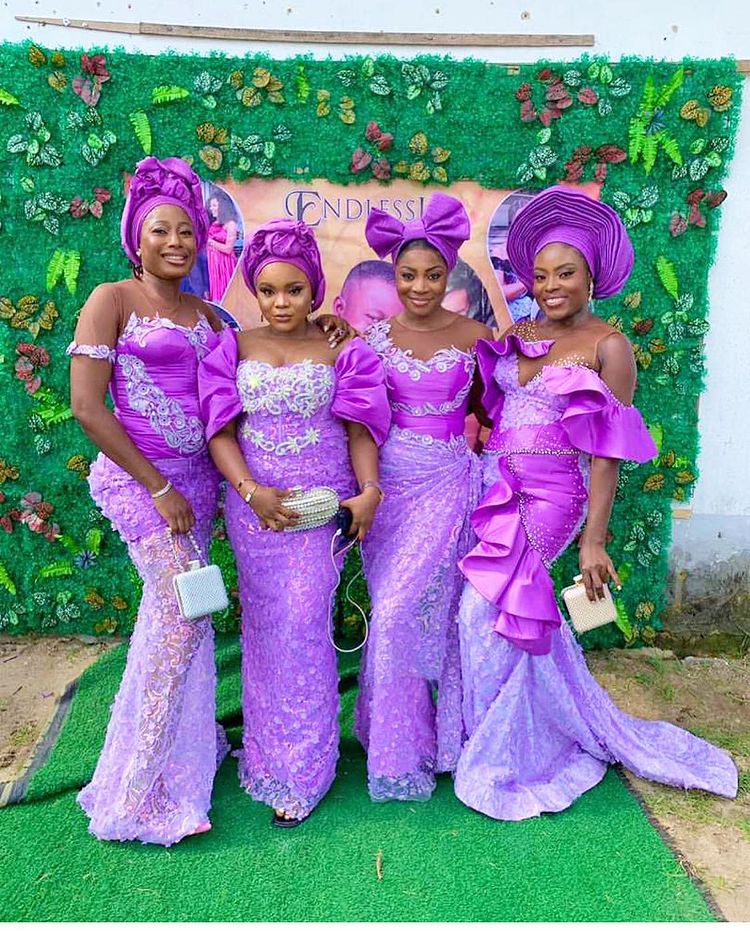 nigerian lace dresses for weddings