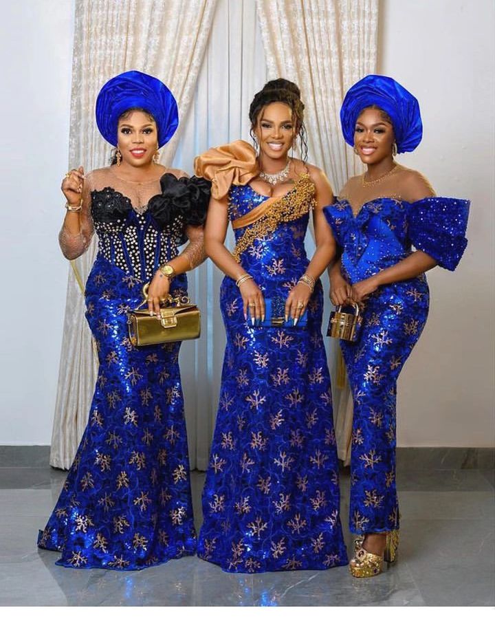 Nigerian Lace Styles for Ladies 2024