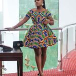 crazy ankara short gown styles