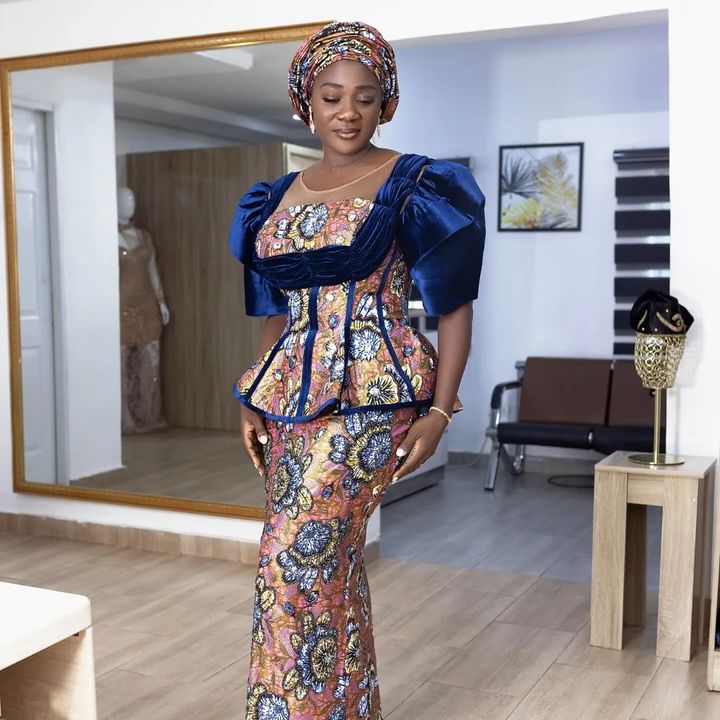 trending Latest Hausa Styles for Ankara Skirt and Blouse