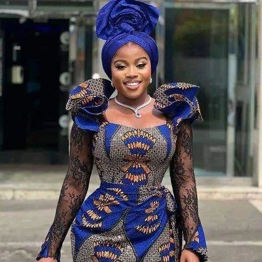 trending Pictures Of Hausa Ankara Gown Styles