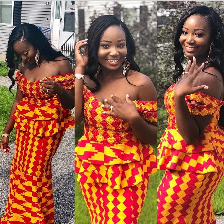 simple ankara Styles for wedding