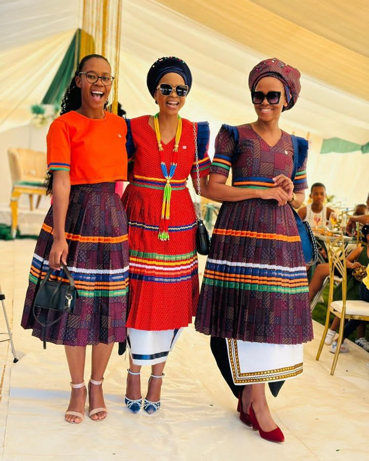 Stylish Sepedi Traditional Dresses