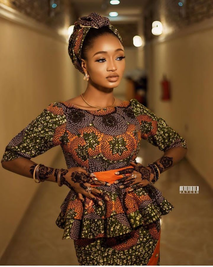 style plus Latest Hausa Styles for Ankara Skirt and Blouse