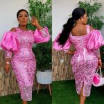 asoebi lace styles for plus size ladies